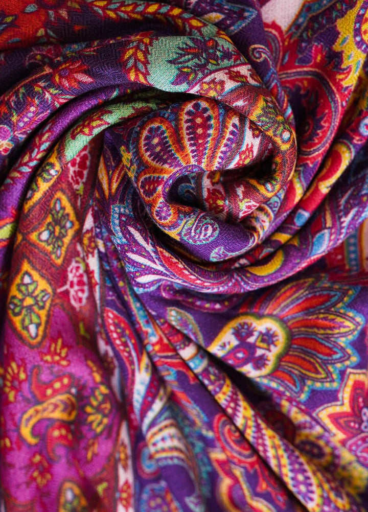 Sanaulla Exclusive Range  Pashmina  Shawls 191396-Multi - Pashmina Shawls