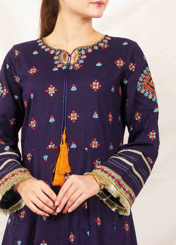 Pret Diaries Embroidered Cambric Cotton 2 Piece Suit 50118