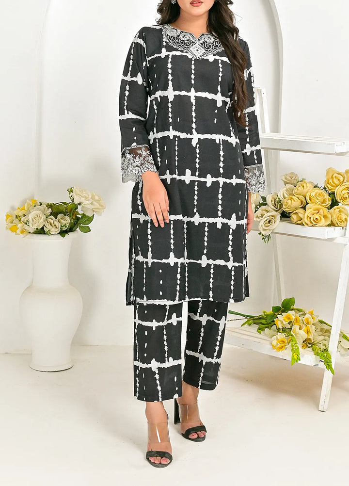 Pret Diaries Embroidered Cambric Cotton 2 Piece Suit 50125