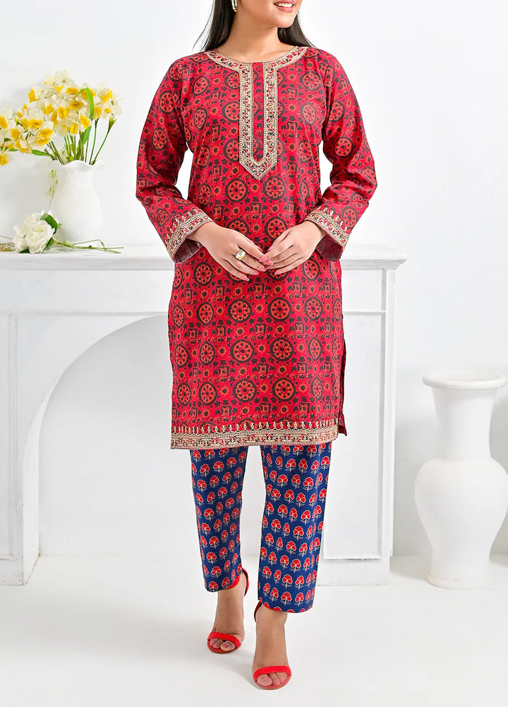 Pret Diaries Embroidered Cambric Cotton 2 Piece Suit 50140