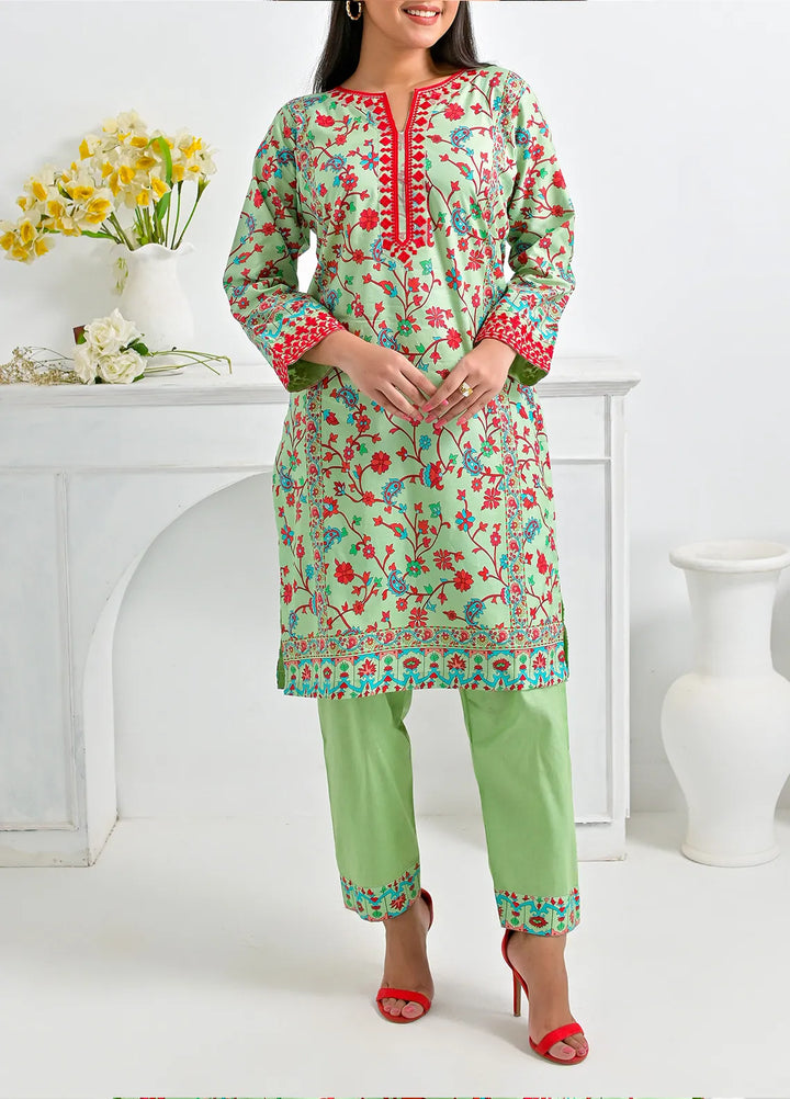 Pret Diaries Embroidered Cambric Cotton 2 Piece Suit 50141