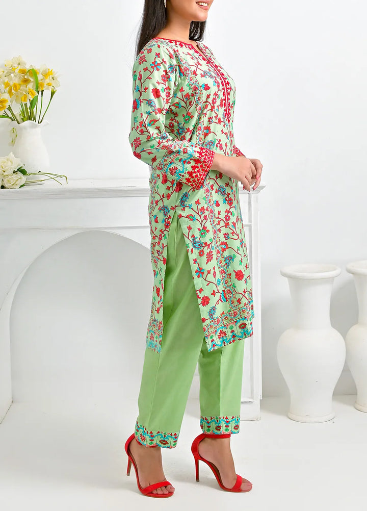 Pret Diaries Embroidered Cambric Cotton 2 Piece Suit 50141