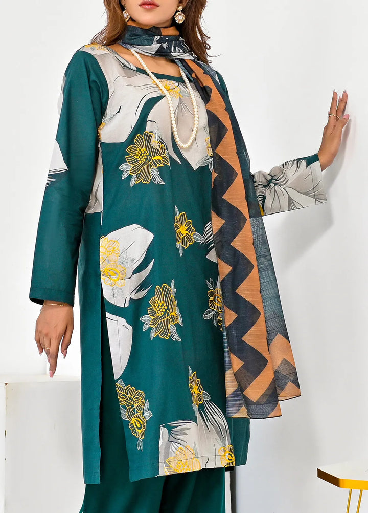 Pret Diaries Embroidered Cambric Cotton 3 Piece Suit 50135