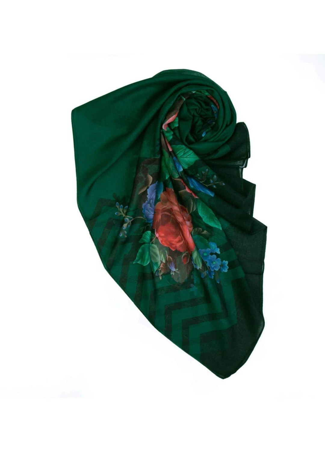 Abaya pk Printed Lawn Hijab ABA22PH GREEN RELISH - Printed Hijabs