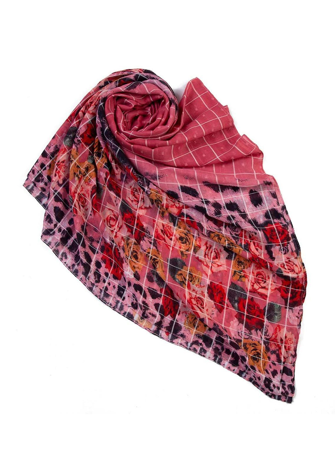 Abaya pk Printed Lawn Hijab ABA22PH PINK ROSY - Printed Hijabs