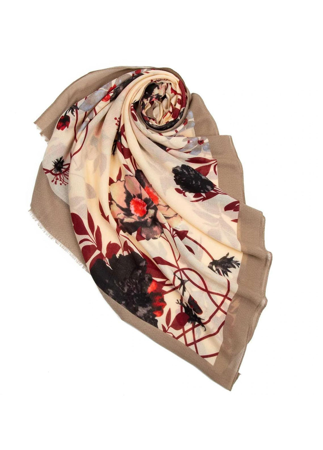 Abaya pk Printed Lawn Hijab ABA22PH FAWN FLORAL - Printed Hijabs