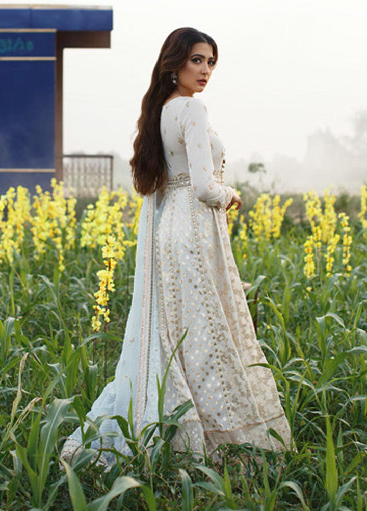 Qalamkar Embroidered Lawn Suits Unstitched 3 Piece QLM21LF FX-03 - Luxury Collection