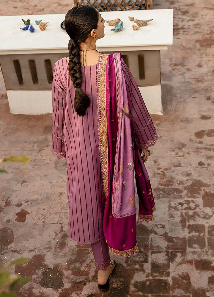 Qalamkar Embroidered Linen Suits Unstitched 3 Piece QLM21LN  NW-14 - Winter Collection