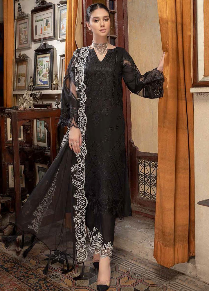 Qara by Charizma Embroidered Lawn Suits Unstitched 3 Piece CRZ21QB CQ-01 - Summer Collection