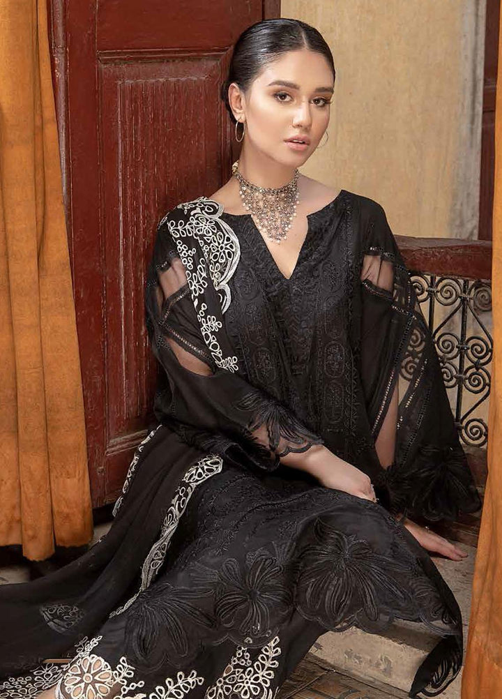 Qara by Charizma Embroidered Lawn Suits Unstitched 3 Piece CRZ21QB CQ-01 - Summer Collection