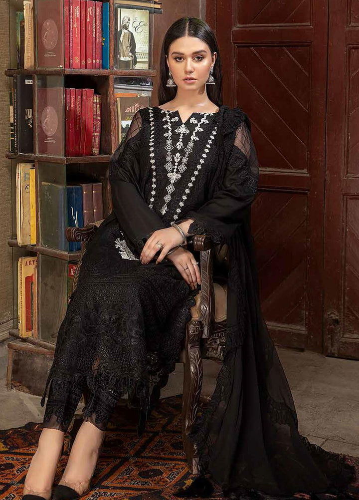 Qara by Charizma Embroidered Lawn Suits Unstitched 3 Piece CRZ21QB CQ-02 - Summer Collection
