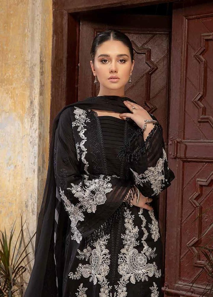 Qara by Charizma Embroidered Lawn Suits Unstitched 3 Piece CRZ21QB CQ-08 - Summer Collection