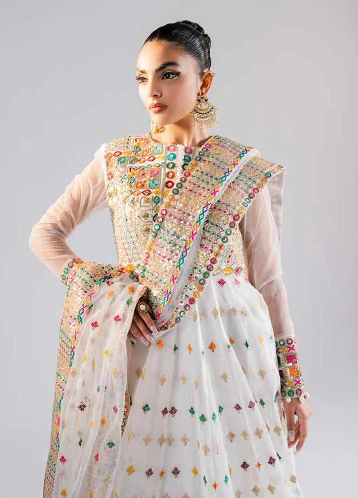 Raah by Maryum N Maria Embroidered Organza Suits Unstitched 3 Piece MNM24RU MS-40015 Nirmala - Formals Collection