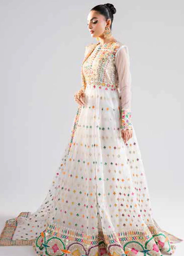 Raah by Maryum N Maria Embroidered Organza Suits Unstitched 3 Piece MNM24RU MS-40015 Nirmala - Formals Collection