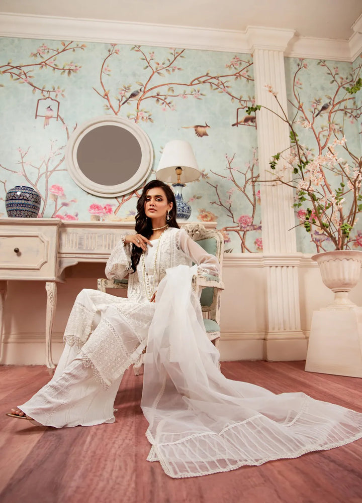 Raas By Pashmire Pret Embroidered Organza 3 Piece Suit Sawera