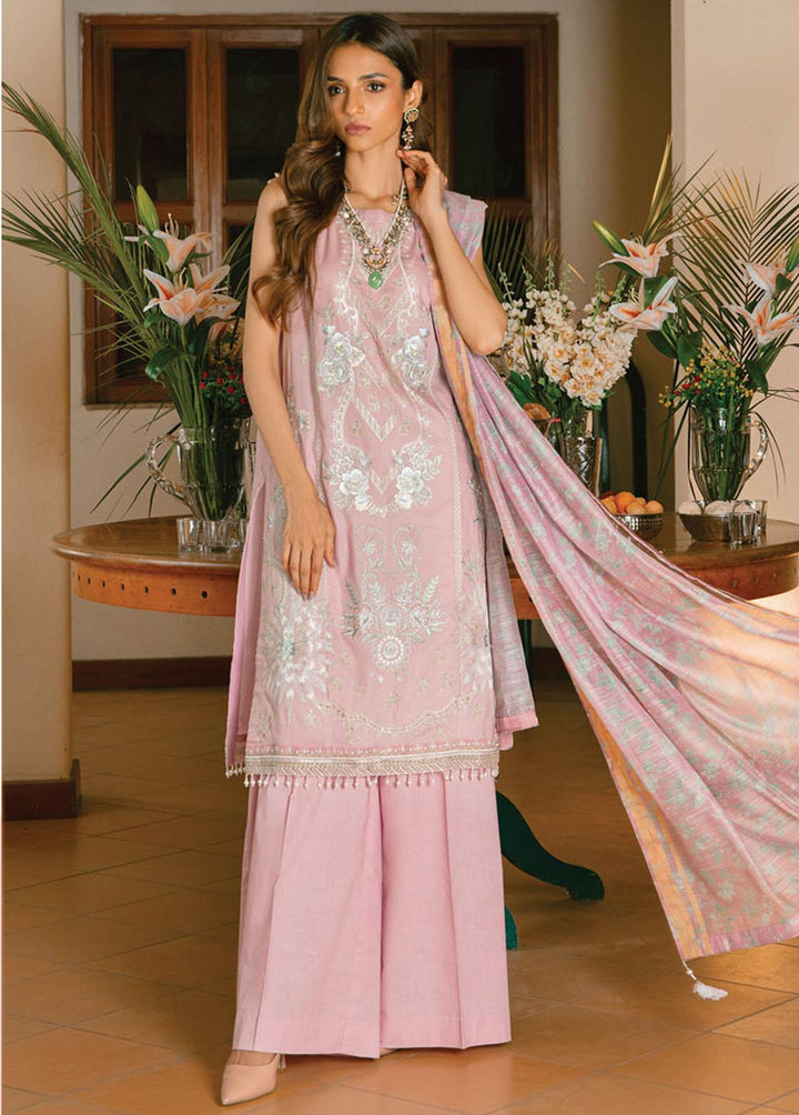 Raaya by Rang Rasiya Embroidered Lawn Suits Unstitched 3 Piece RRR22E D-6 Tiffany - Eid Collection