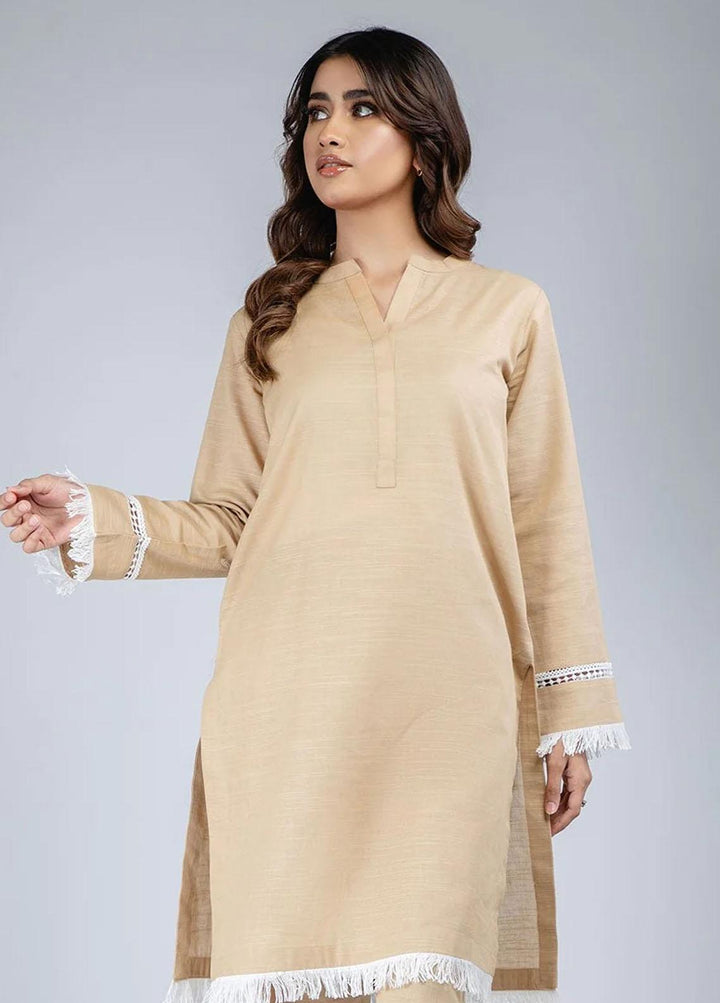 Rabia's Textiles Pret Plain Lawn 2 Piece Suit RTW2P1S Lacy Treat