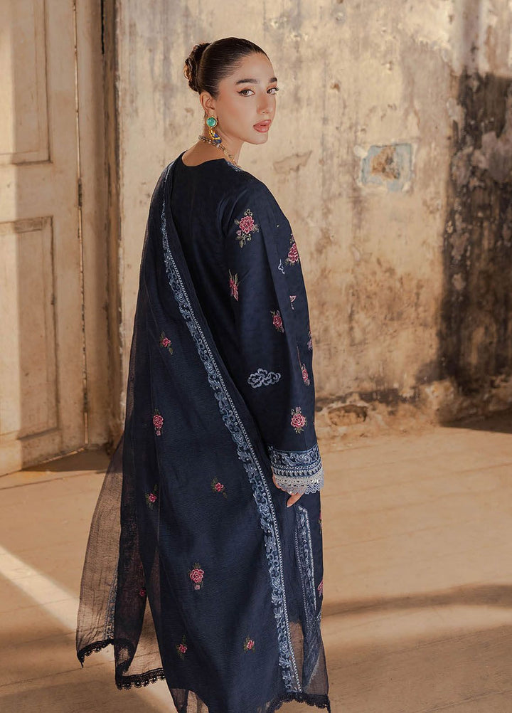 RajBari Embroidered Lawn Suit Unstitched 3 Piece RB24S 6-A - Summer Collection