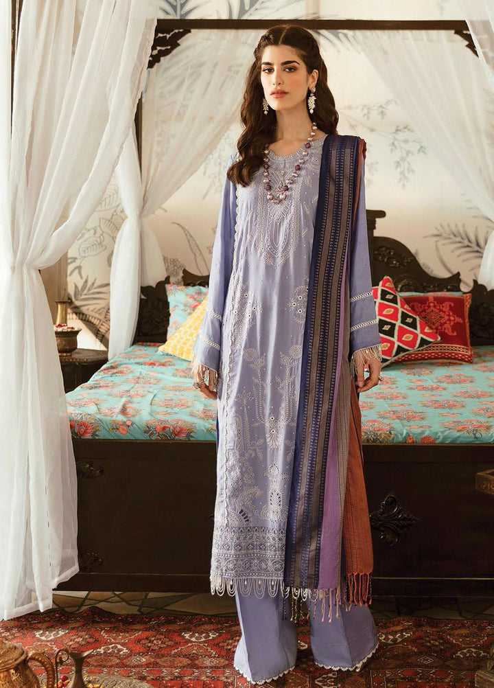 RajBari Embroidered Chikankari Suits Unstitched 3 Piece RB21PC 03B - Winter Collection