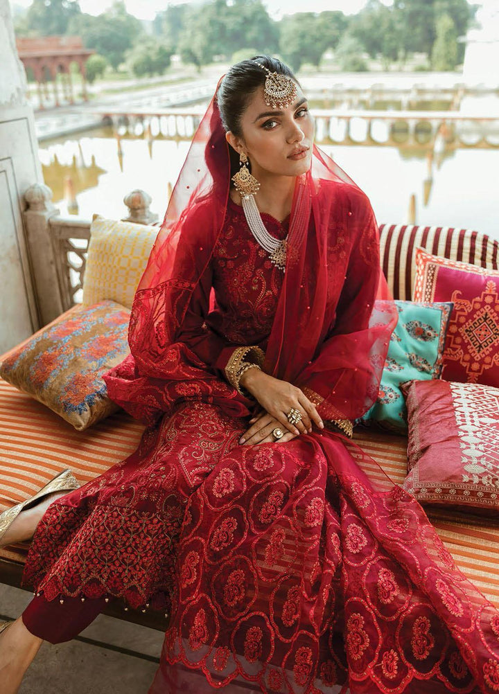 RajBari Embroidered Chikankari Suits Unstitched 3 Piece RB21PC 07A - Winter Collection