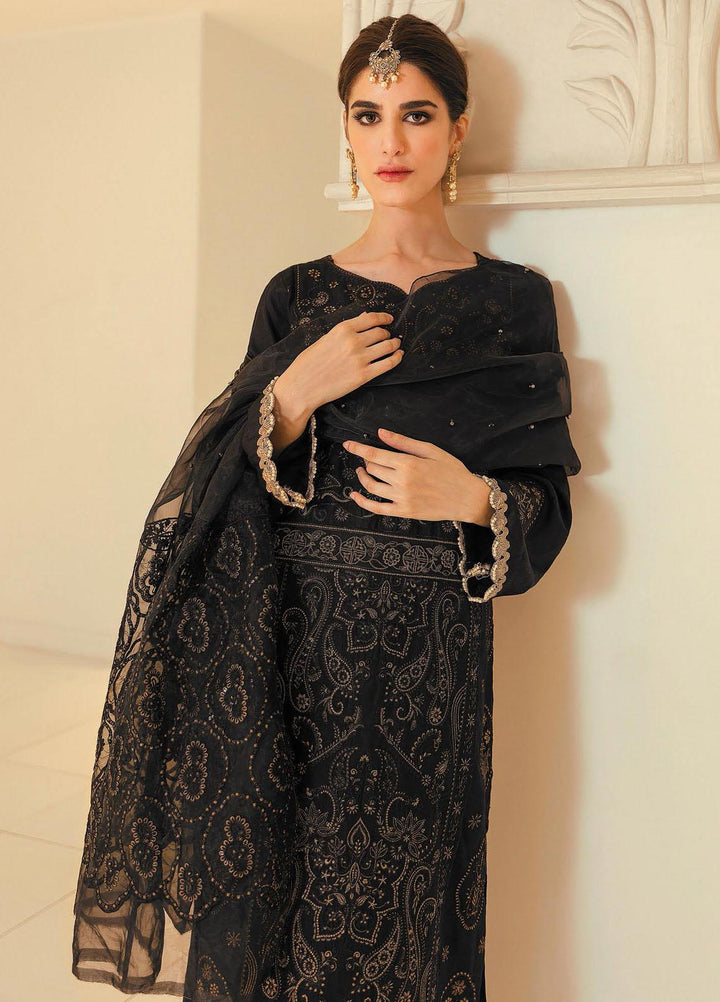 RajBari Embroidered Chikankari Suits Unstitched 3 Piece RB21PC 07B - Winter Collection