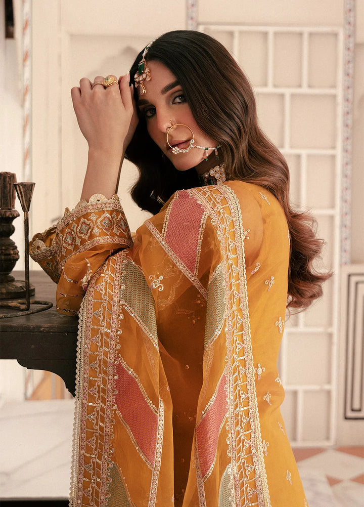 Rajwani by HM Pret Embroidered Organza 3 Piece Suit Jahan Ara