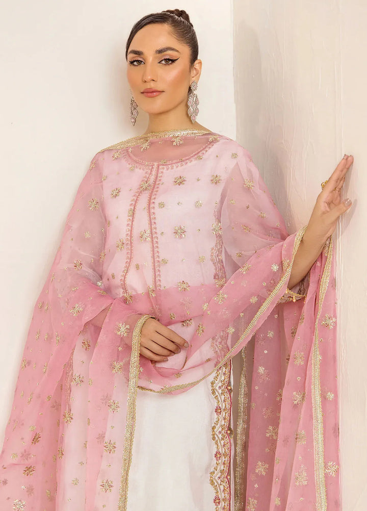 Rajwani by HM Pret Embroidered Raw Silk 3 Piece Suit Heer
