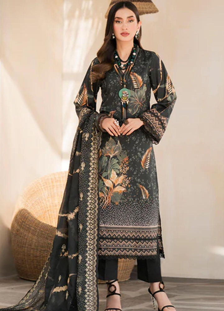 Rang By Motifz Embroidered Lawn Suits Unstitched 3 Piece MT23RDP 3747A - Summer Collection