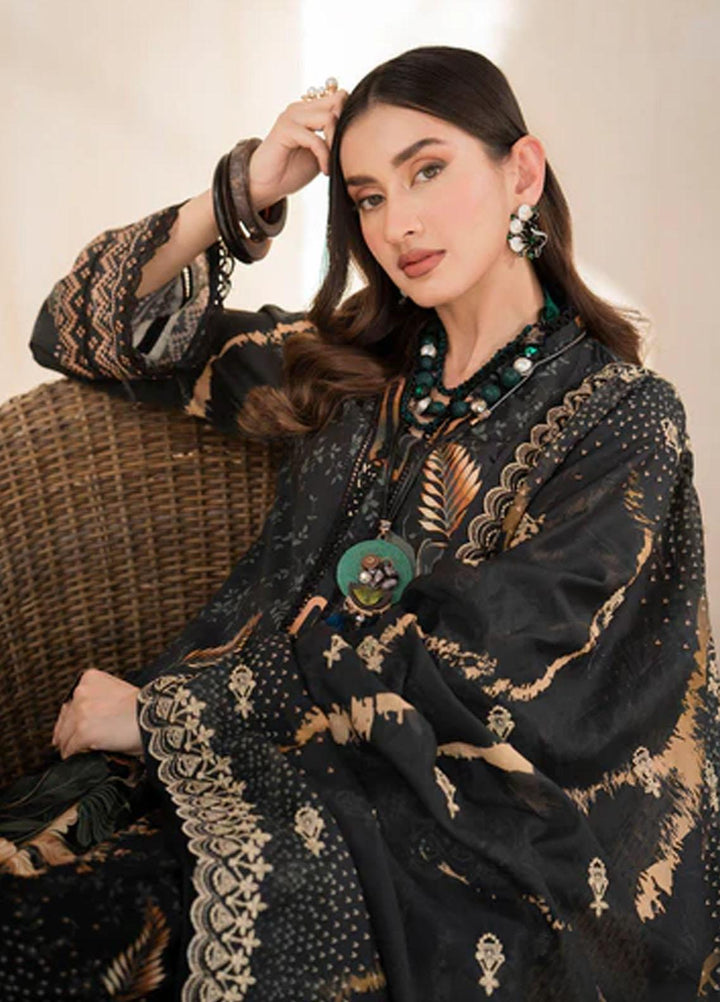 Rang By Motifz Embroidered Lawn Suits Unstitched 3 Piece MT23RDP 3747A - Summer Collection