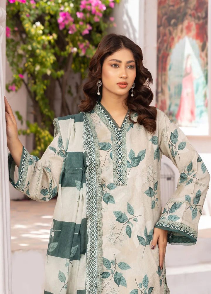 Rang E Noor By Humdum Printed Lawn Suit Unstitched 3 Piece HD24R D-05 - Summer Collection