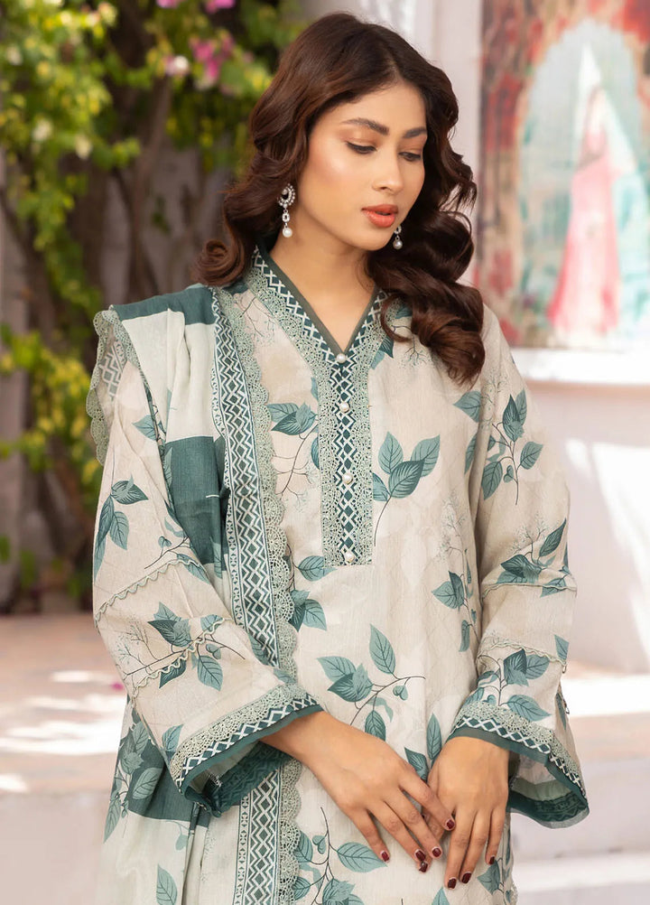 Rang E Noor By Humdum Printed Lawn Suit Unstitched 3 Piece HD24R D-05 - Summer Collection