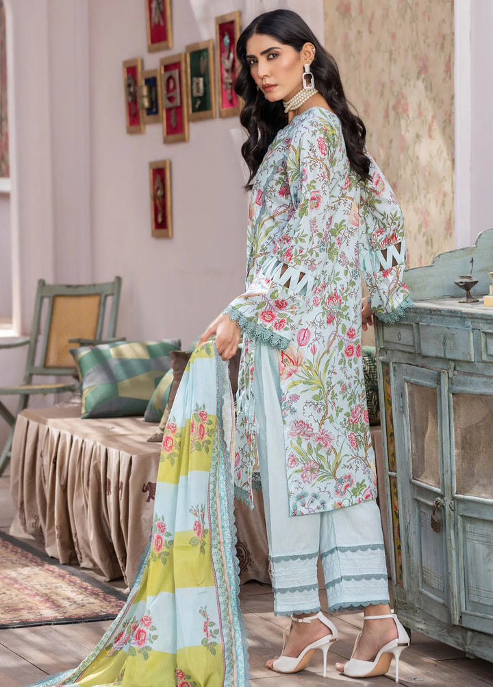 Rang E Noor By Humdum Printed Lawn Suit Unstitched 3 Piece HD24R D-07 - Summer Collection