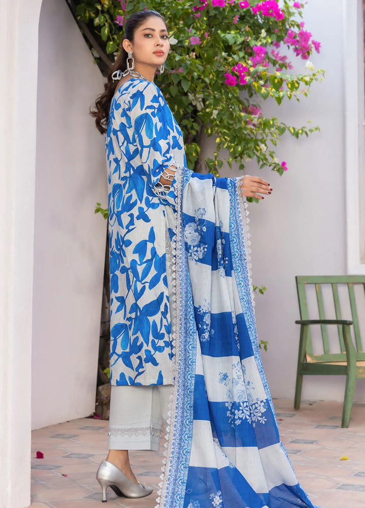 Rang E Noor By Humdum Printed Lawn Suit Unstitched 3 Piece HD24R D-09 - Summer Collection
