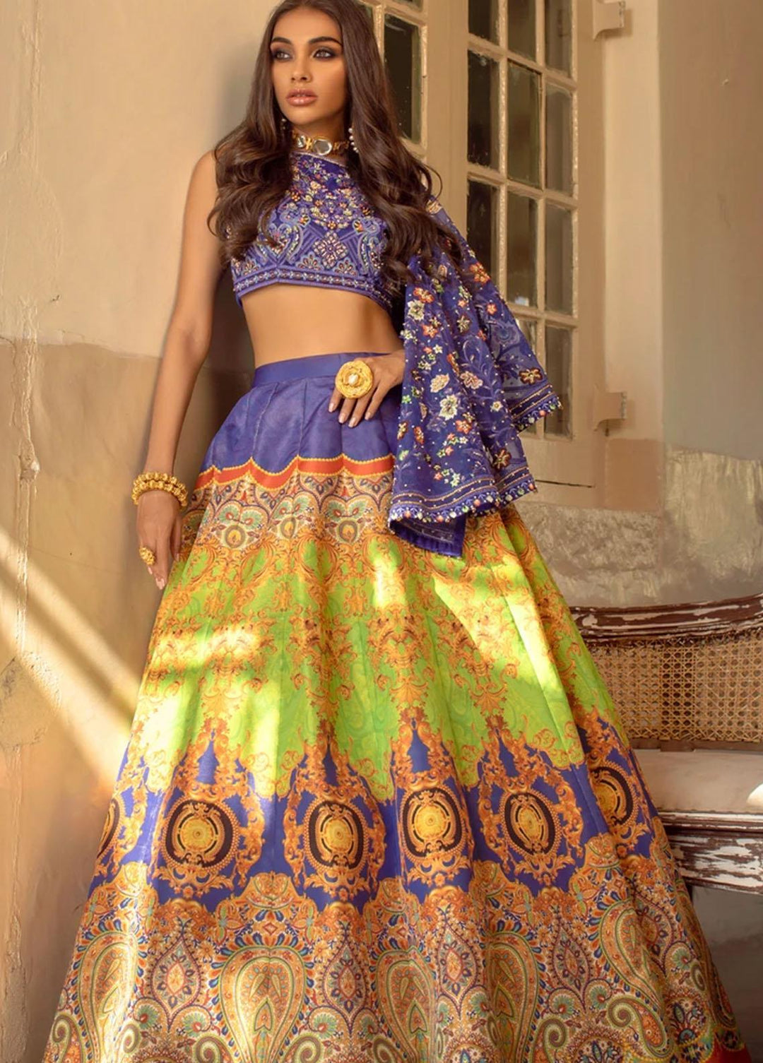 Threads & Motifs Pret Luxury Organza 2 Piece THM21RS 7027