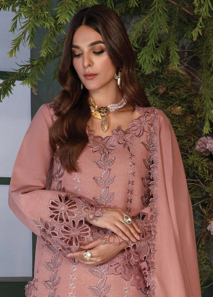 Rang Rasiya Embroidered Karandi Suit Unstitched 3 Piece D-11 Chai - Winter Collection
