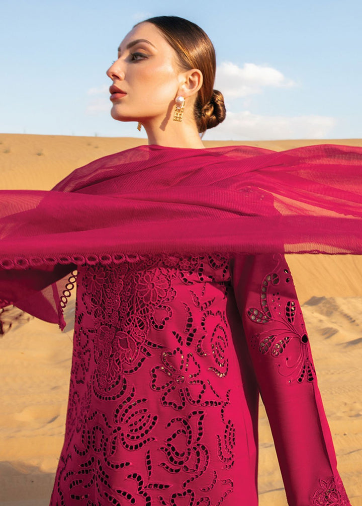 Rang Rasiya Embroidered Lawn Suits Unstitched 3 Piece RR24PS D-10 Rameen - Summer Collection