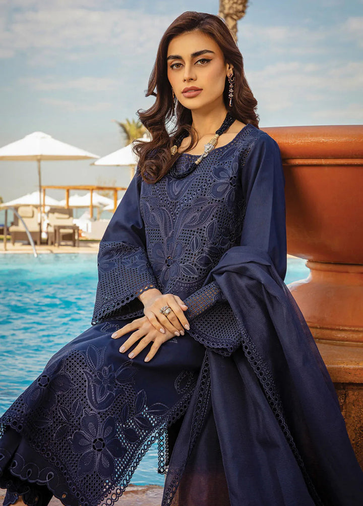 Rang Rasiya Embroidered Lawn Suits Unstitched 3 Piece RR25PS D-02 Zara - Summer Collection