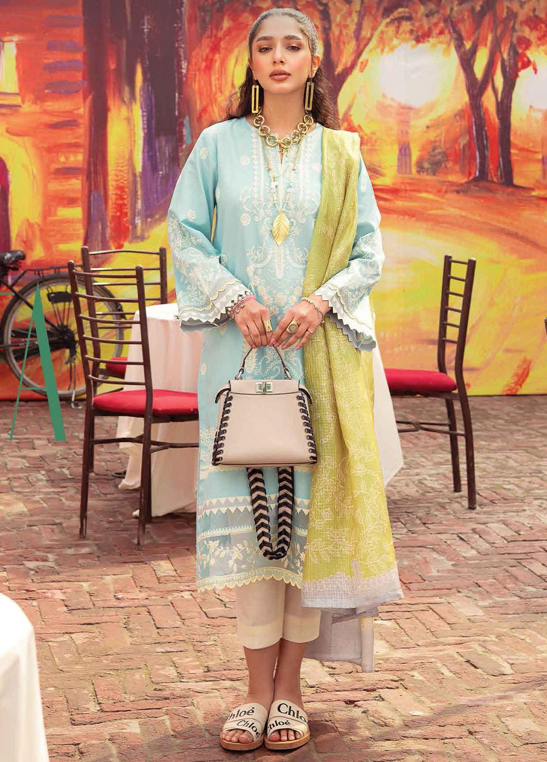 Lifestyle By Rang Rasiya Embroidered Lawn Suits Unstitched 3 Piece RR22PL 10 Vista - Summer Collection