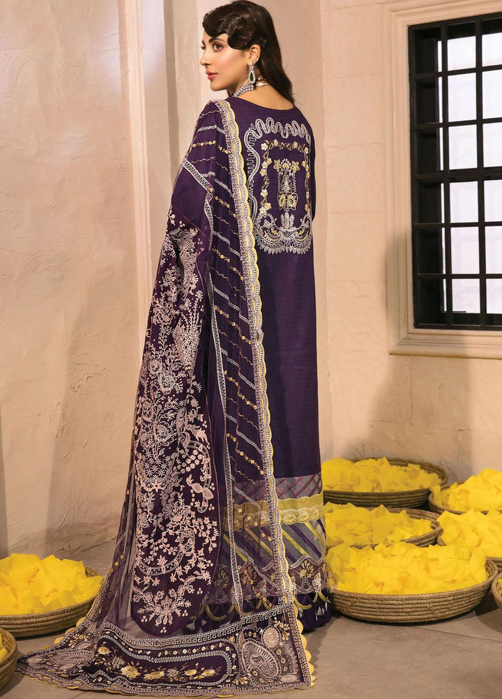 Mishri Si Yaadein By Rang Rasiya Embroidered Lawn Suits Unstitched 3 Piece RR22MY Crystal Galore 6A - Premium Collection