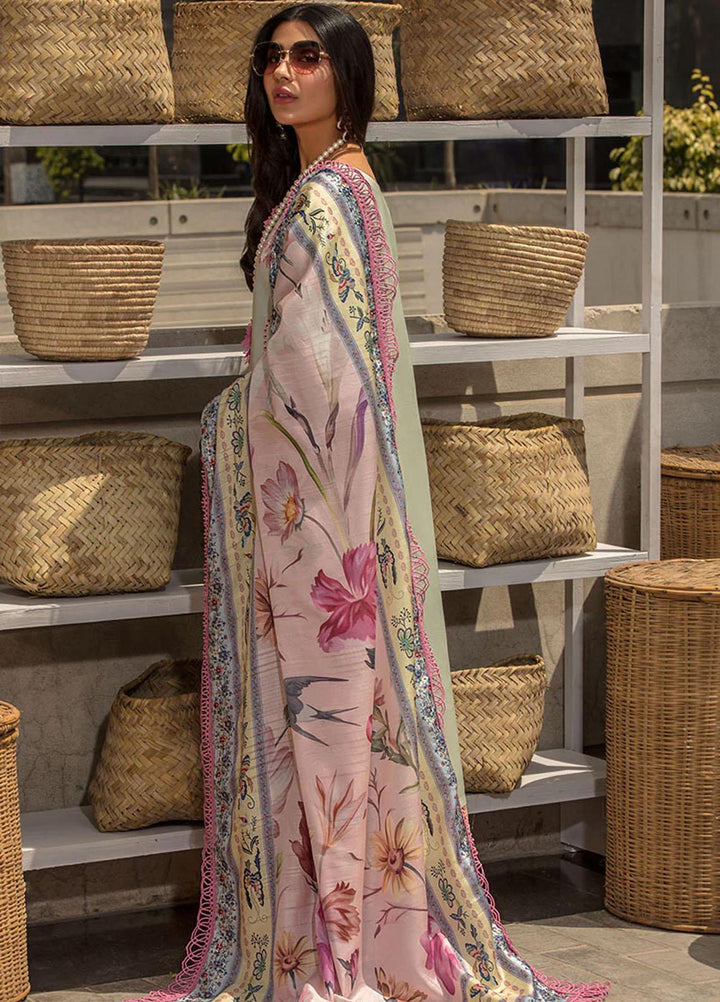Rang Rasiya Embroidered Lawn Suits Unstitched 3 Piece RR23C Keya - Festive Collection