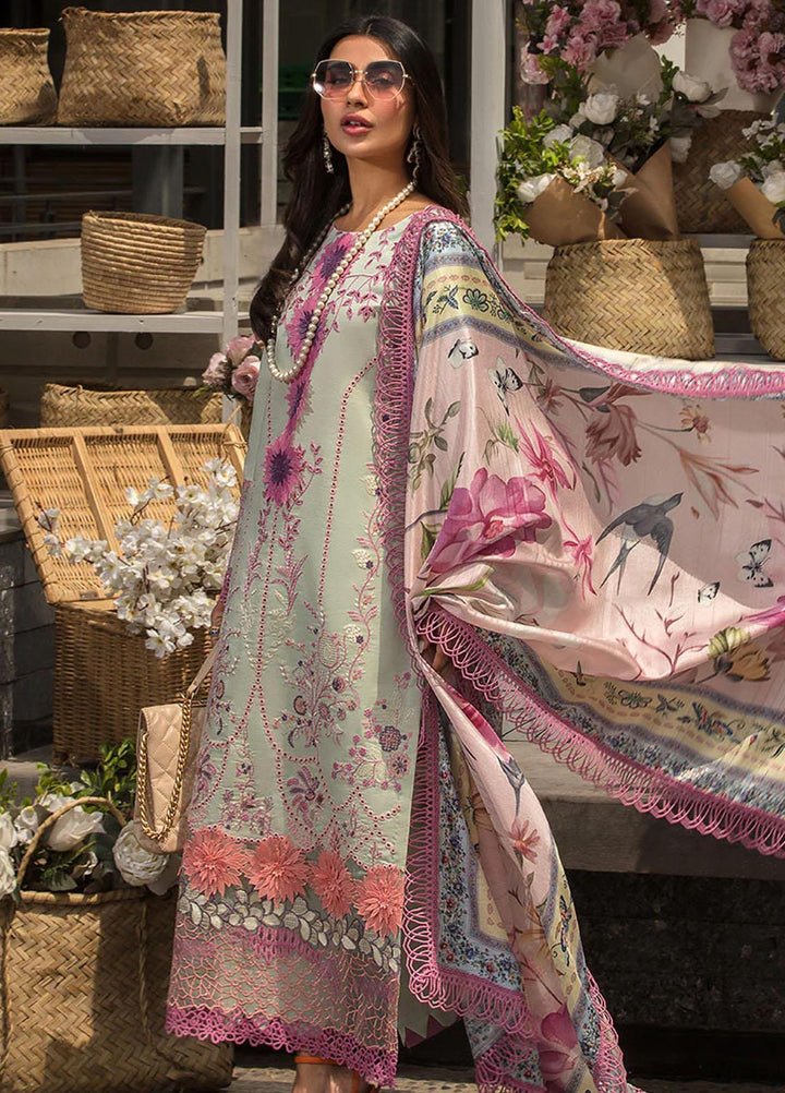 Rang Rasiya Embroidered Lawn Suits Unstitched 3 Piece RR23C Keya - Festive Collection