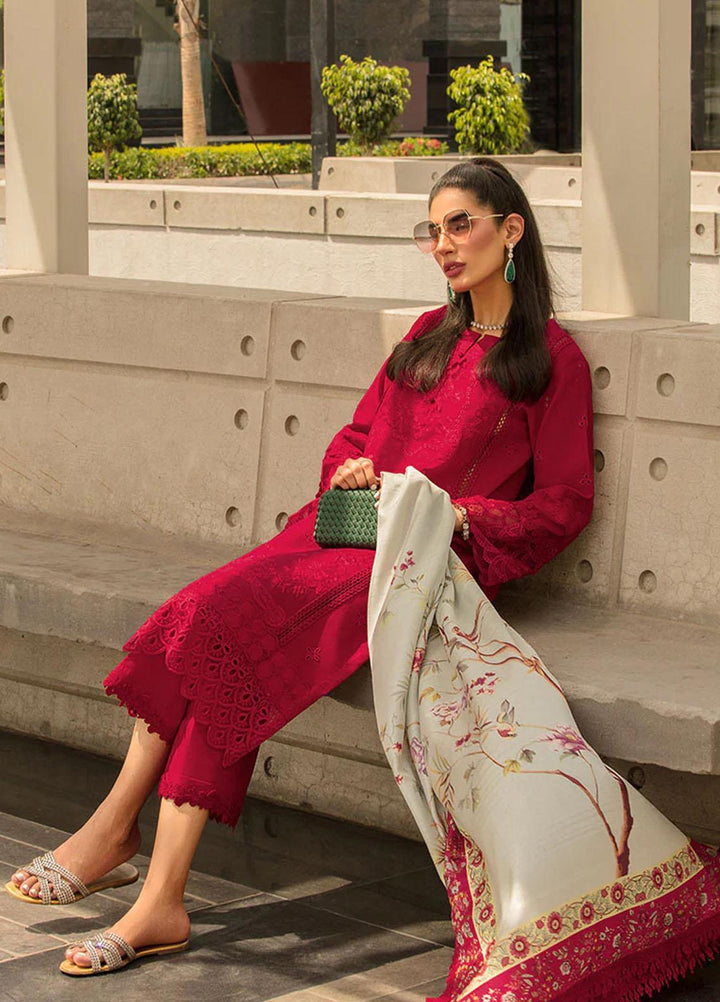 Rang Rasiya Embroidered Lawn Suits Unstitched 3 Piece RR23C Ayla - Festive Collection