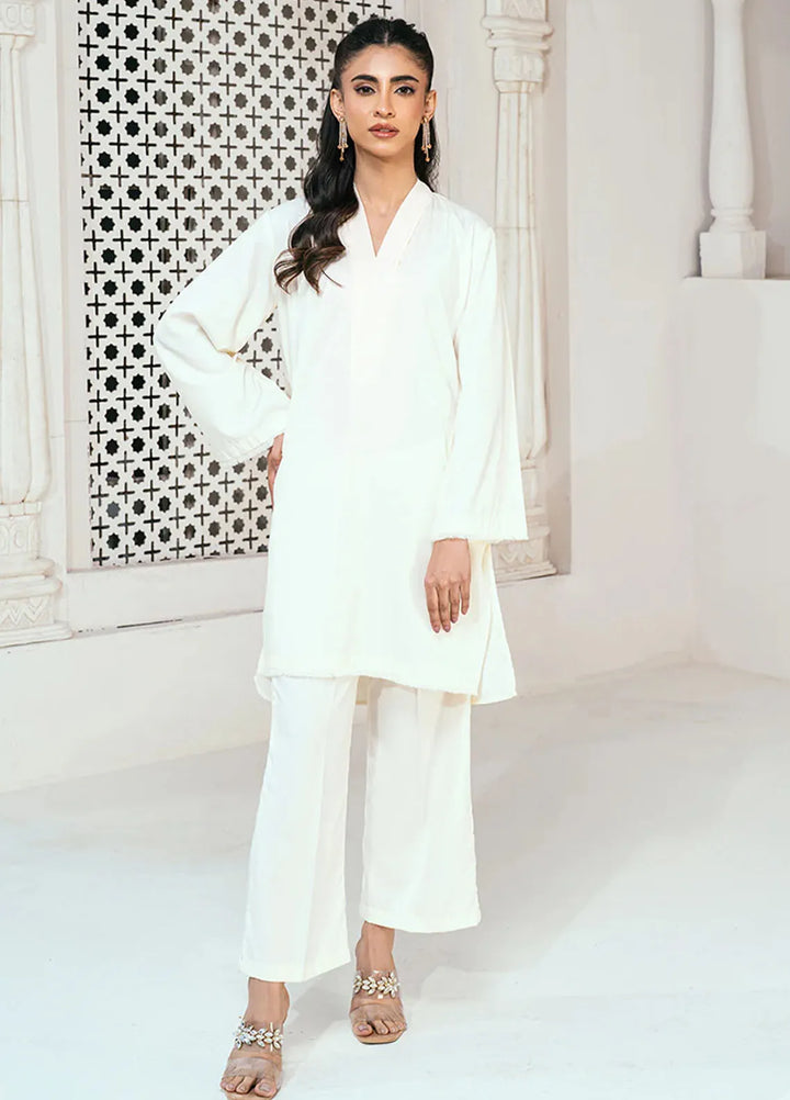 Rangeen Pret Casual Wash n Wear 2 Piece Suit Parchment Co-Ord