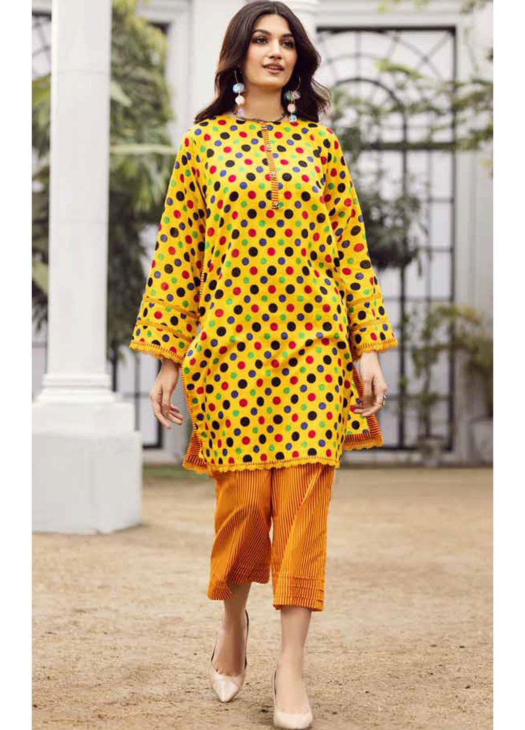 Rangoli by Ittehad Textiles Printed Lawn Suits Unstitched 2 Piece IT22RP LF-RG1-2201A - Summer Collection
