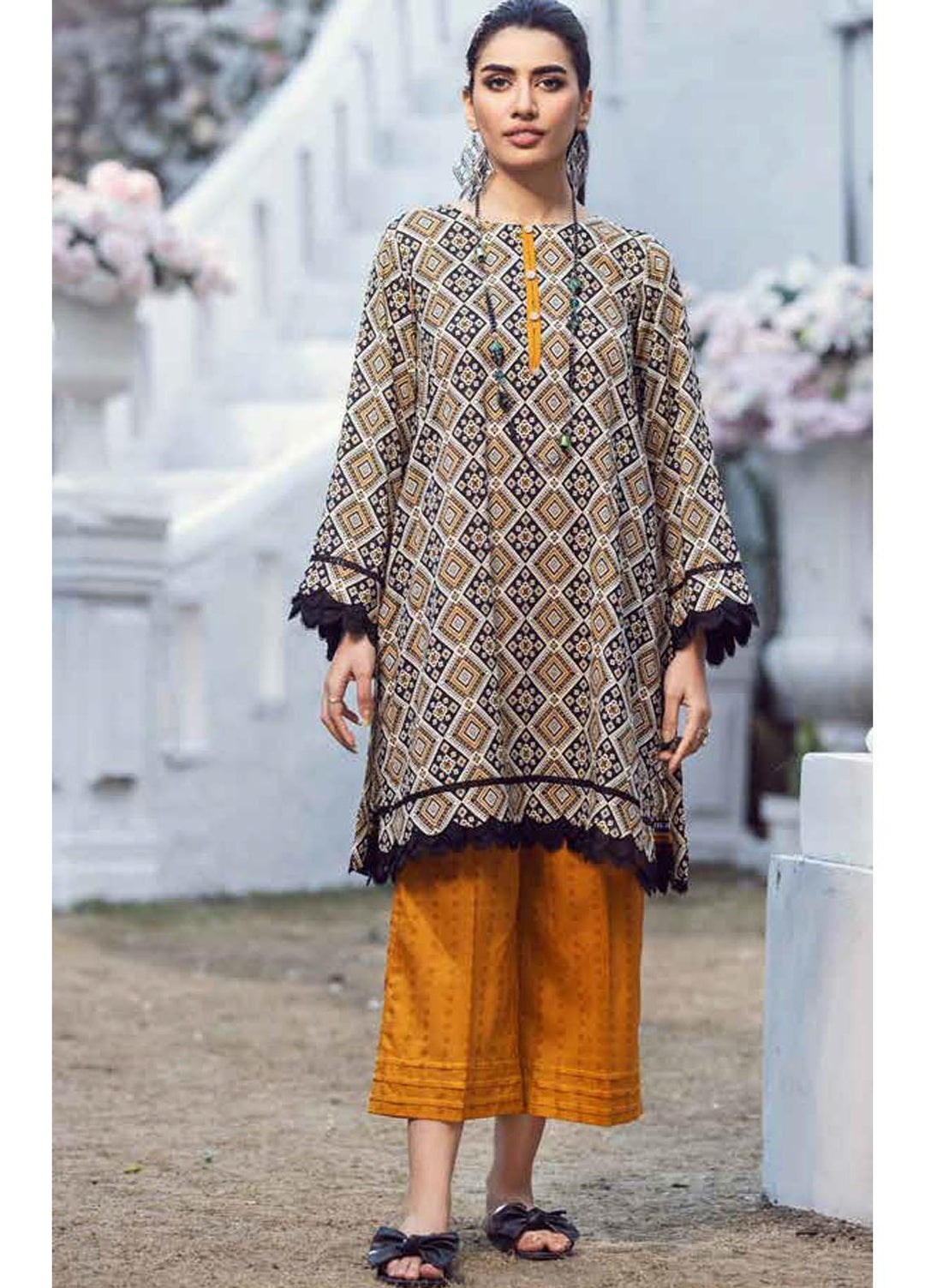 Rangoli by Ittehad Textiles Printed Lawn Suits Unstitched 2 Piece IT22RP LF-RG1-2208A - Summer Collection
