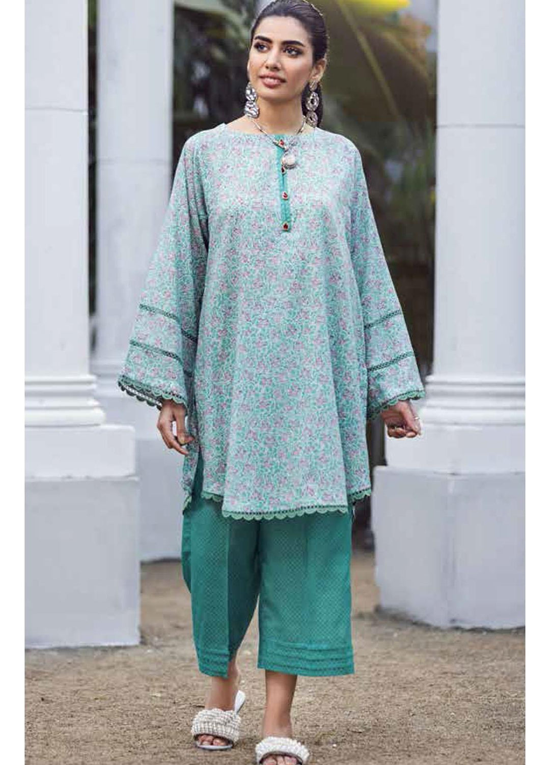 Rangoli by Ittehad Textiles Printed Lawn Suits Unstitched 2 Piece IT22RP LF-RG1-2210C - Summer Collection