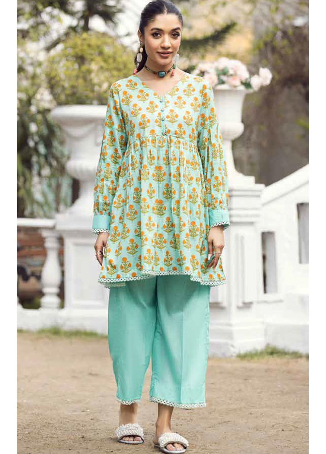 Rangoli by Ittehad Textiles Printed Lawn Suits Unstitched 2 Piece IT22RP LF-RG1-2213B - Summer Collection