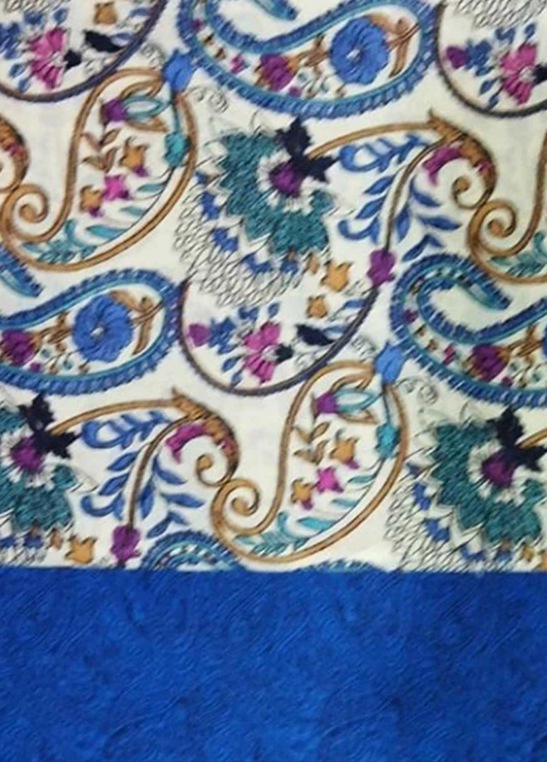 Rangoli by Ittehad Textiles Printed Lawn Suits Unstitched 2 Piece ITD21R 21419B-BLU - Summer Collection