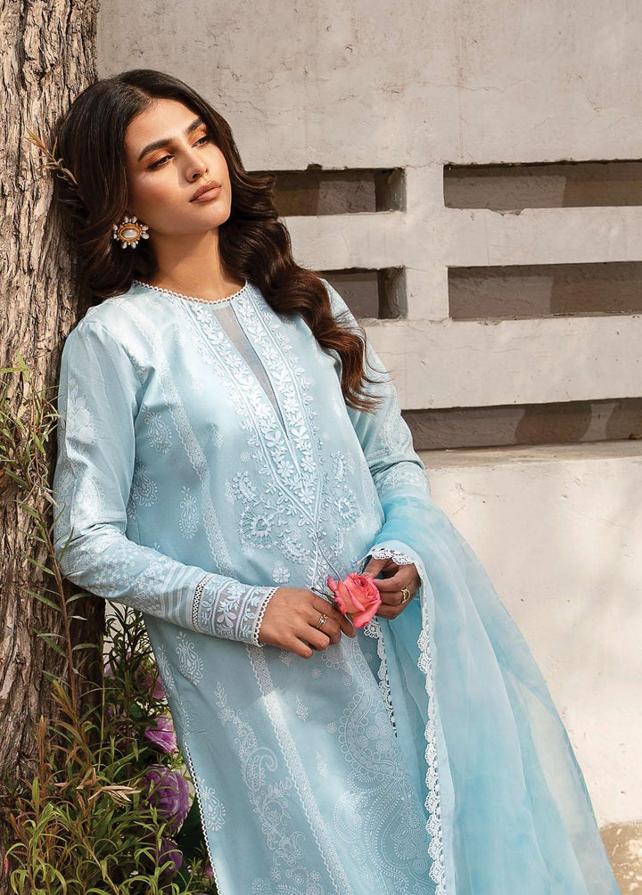 Rangreza by Afrozeh Embroidered Lawn Suits Unstitched 3 Piece AF23R 002 Serein - Spring / Summer Collection