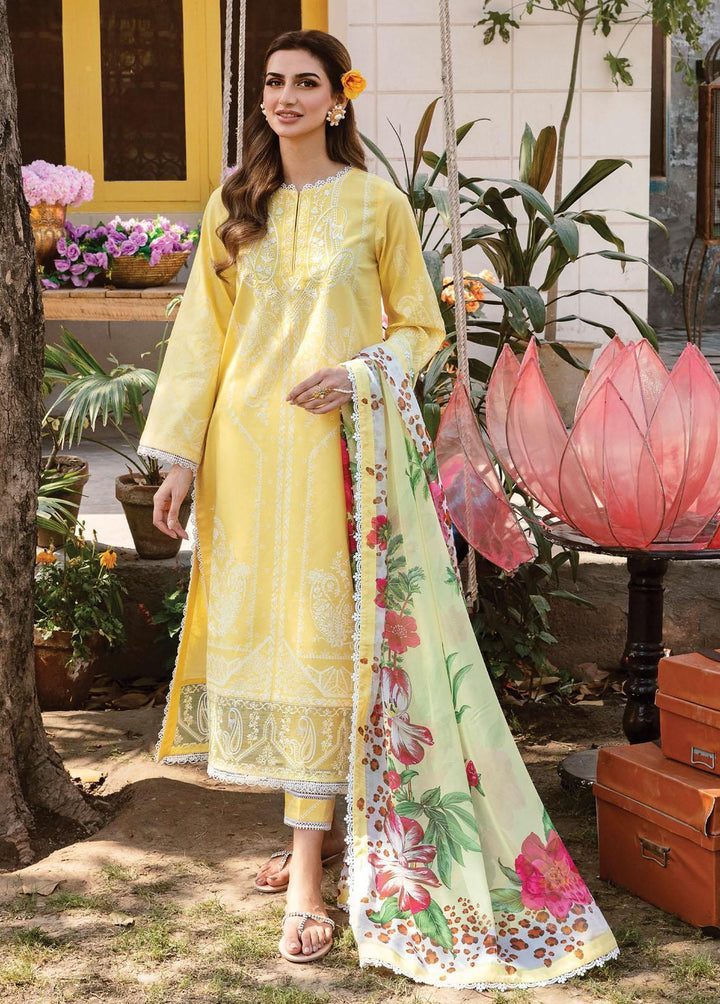 Rangreza by Afrozeh Embroidered Lawn Suits Unstitched 3 Piece AF23R 007 Meraki - Spring / Summer Collection